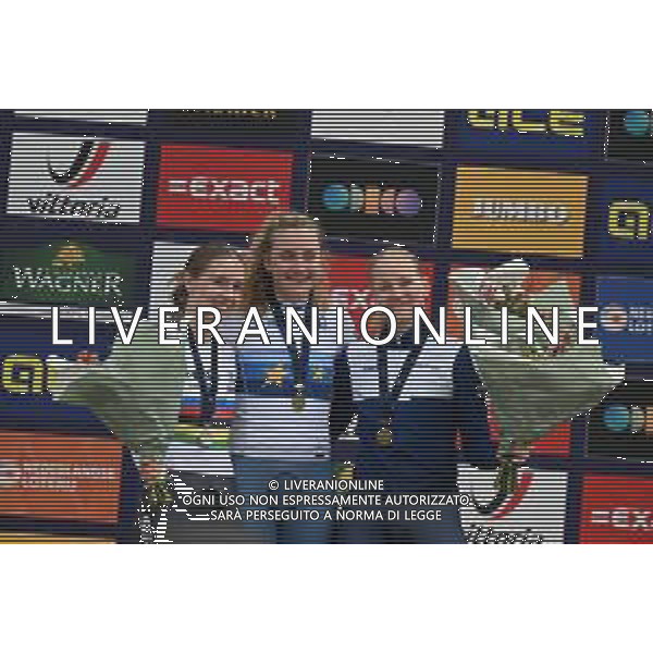 20-09-2023 European Championships Cronometro U23 Women; 2023, Great Britain; 2023, Germany; 2023, Finlandia; Backstedt, Zoe; Niedermaier, Antonia; Ahtosalo, Anniina; Emmen; ©SIROTTI/AGENZIA ALDO LIVERANI SAS