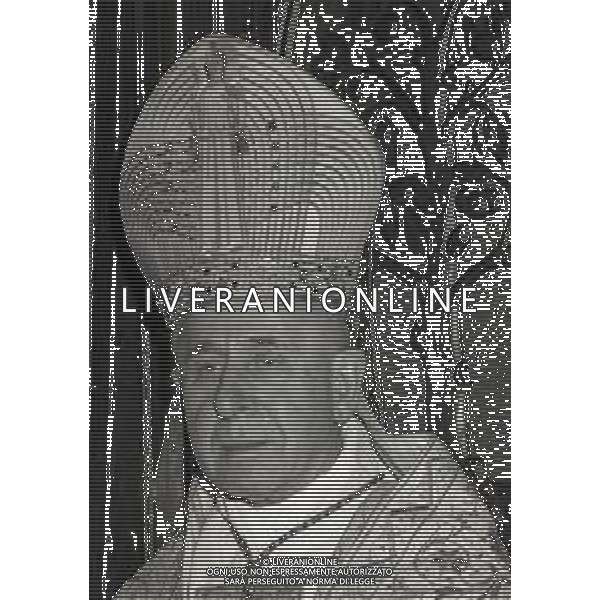 NEG-RETROSPETTIVA CARDINALE GIOVANNI COLOMBO NELLA FOTO IL CARDINALE GIOVANNI COLOMBO A MILANO NELL\'ANNO 1982 NELLA BASILICA DI SANT AMBROGIO AG ALDO LIVERANI SAS 