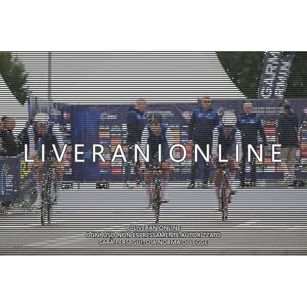 21-09-2023 European Championships Mixed Relay Junior; 2023, France; Bisiaux, Leo; Boulet, Eliott; Decomble, Maxime; Emmen; ©SIROTTI/AGENZIA ALDO LIVERANI SAS
