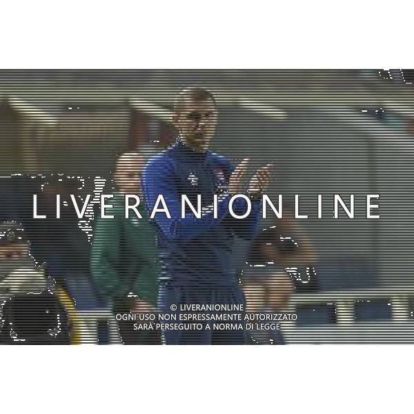 TVRG Atalanta vs Rakow Czestochowa nella foto Dawid Szwarga allenatore Rakow Czestochowa Bergamo 21-09-2023 Gewiss Stadium - Stadio Atleti Azzurri d\'Italia UEFA Europa League - fase a gironi Gruppo D - 1a giornata foto Roberto Garavaglia/ag. Aldo Liverani sas/AGENZIA ALDO LIVERANI SAS
