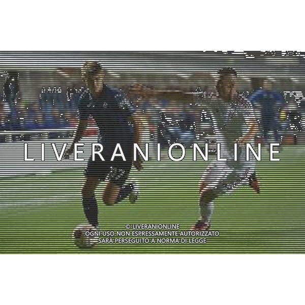 TVRG Atalanta vs Rakow Czestochowa nella foto Charles de Ketelaere (Atalanta) e Adnan Kovacevic (Rakow Czestochowa) Bergamo 21-09-2023 Gewiss Stadium - Stadio Atleti Azzurri d\'Italia UEFA Europa League - fase a gironi Gruppo D - 1a giornata foto Roberto Garavaglia/ag. Aldo Liverani sas/AGENZIA ALDO LIVERANI SAS
