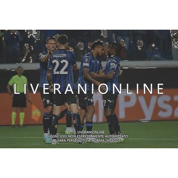 TVRG Atalanta vs Rakow Czestochowa nella foto esultanza Atalanta dopo il gol del 2 a 0 Bergamo 21-09-2023 Gewiss Stadium - Stadio Atleti Azzurri d\'Italia UEFA Europa League - fase a gironi Gruppo D - 1a giornata foto Roberto Garavaglia/ag. Aldo Liverani sas/AGENZIA ALDO LIVERANI SAS