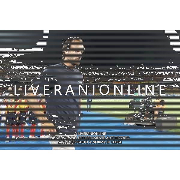 coach Alberto Gilardino (Genoa CFC) during the Italian soccer Serie A match US Lecce vs Genoa CFC on September 22, 2023 at Via del Mare Stadium in Lecce, Italy. Photo by Emmanuele Mastrodonato/ag. Aldo Liverani sas ©Emmanuele Mastrodonato/AGENZIA ALDO LIVERANI SAS