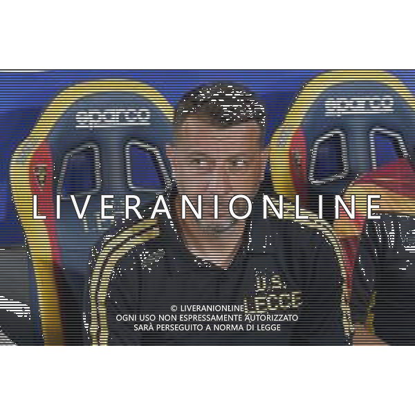 coach Roberto D’Aversa (US Lecce) during the Italian soccer Serie A match US Lecce vs Genoa CFC on September 22, 2023 at Via del Mare Stadium in Lecce, Italy. Photo by Emmanuele Mastrodonato/ag. Aldo Liverani sas ©Emmanuele Mastrodonato/AGENZIA ALDO LIVERANI SAS