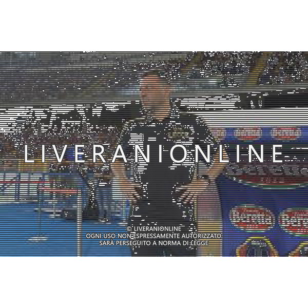 coach Roberto D’Aversa (US Lecce) during the Italian soccer Serie A match US Lecce vs Genoa CFC on September 22, 2023 at Via del Mare Stadium in Lecce, Italy. Photo by Emmanuele Mastrodonato/ag. Aldo Liverani sas ©Emmanuele Mastrodonato/AGENZIA ALDO LIVERANI SAS