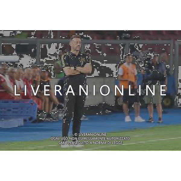 coach Roberto D’Aversa (US Lecce) during the Italian soccer Serie A match US Lecce vs Genoa CFC on September 22, 2023 at Via del Mare Stadium in Lecce, Italy. Photo by Emmanuele Mastrodonato/ag. Aldo Liverani sas ©Emmanuele Mastrodonato/AGENZIA ALDO LIVERANI SAS