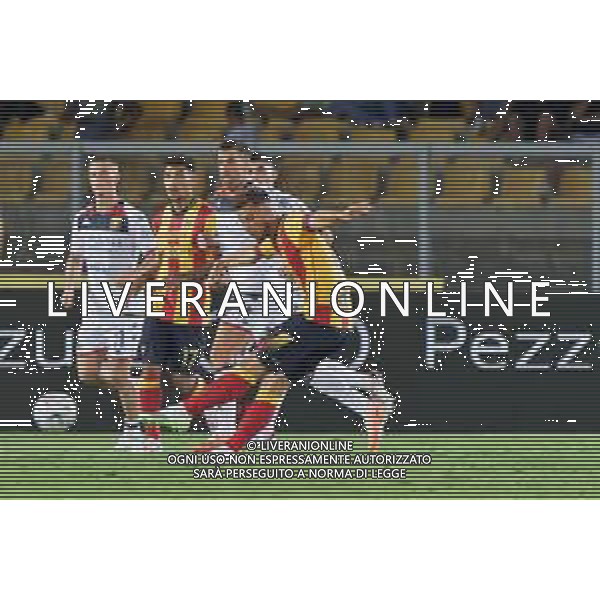 Remi Oudin (US Lecce) scores a goal of 1-0 during the Italian soccer Serie A match US Lecce vs Genoa CFC on September 22, 2023 at Via del Mare Stadium in Lecce, Italy. Photo by Emmanuele Mastrodonato/ag. Aldo Liverani sas ©Emanuele Mastrodonato/AGENZIA ALDO LIVERANI SAS