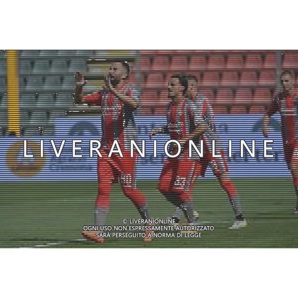 TVRG Cremonese vs Ascoli nella foto Massimo Coda (Cremonese) esulta dopo il gol dell\'1 a 0 Cremona 23-09-2023 Stadio Giovanni Zini Campionato Serie BKT - 6a giornata foto Roberto Garavaglia/ag. Aldo Liverani sas/AGENZIA ALDO LIVERANI SAS