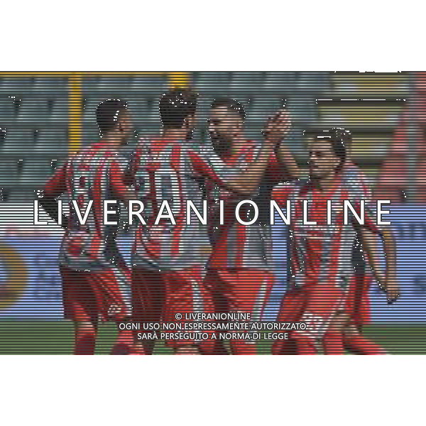 TVRG Cremonese vs Ascoli nella foto esultanza Cremonese dopo il gol dell\'1 a 0 Massimo Coda Cremona 23-09-2023 Stadio Giovanni Zini Campionato Serie BKT - 6a giornata foto Roberto Garavaglia/ag. Aldo Liverani sas/AGENZIA ALDO LIVERANI SAS