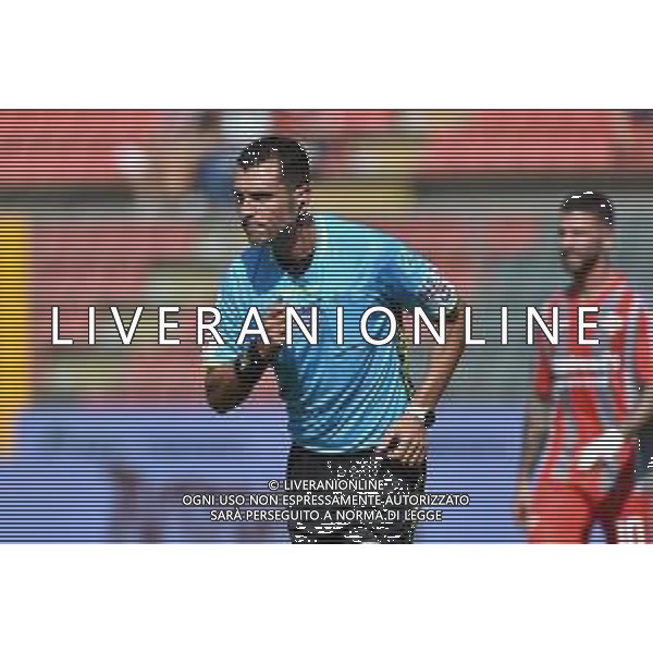 TVRG Cremonese vs Ascoli nella foto l\'arbitro Manuel Volpi di Arezzo Cremona 23-09-2023 Stadio Giovanni Zini Campionato Serie BKT - 6a giornata foto Roberto Garavaglia/ag. Aldo Liverani sas/AGENZIA ALDO LIVERANI SAS