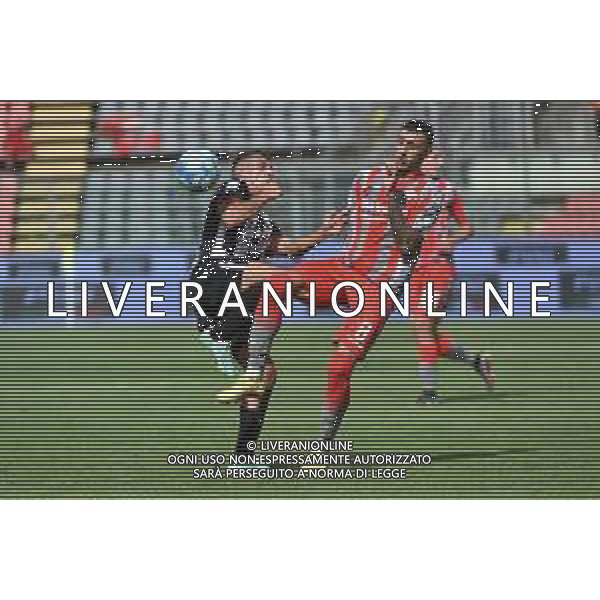 TVRG Cremonese vs Ascoli nella foto Tommaso Milanese (Ascoli) e Michele Collocolo (Cremonese) Cremona 23-09-2023 Stadio Giovanni Zini Campionato Serie BKT - 6a giornata foto Roberto Garavaglia/ag. Aldo Liverani sas/AGENZIA ALDO LIVERANI SAS