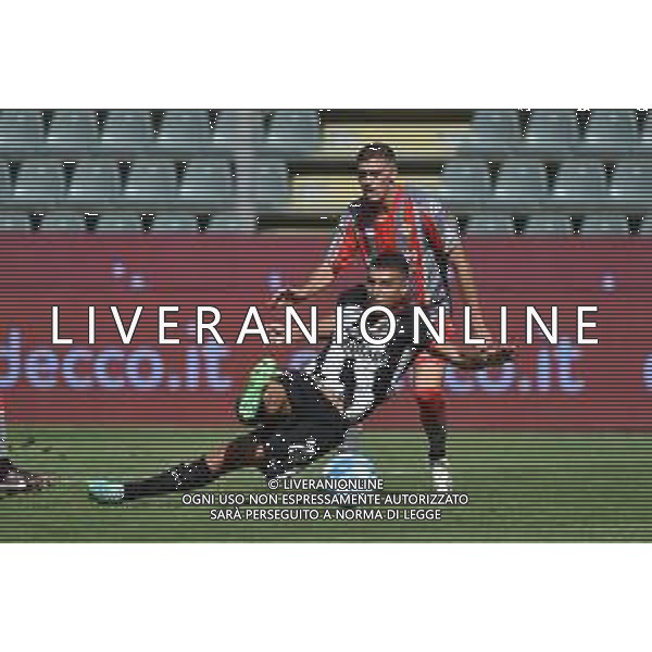 TVRG Cremonese vs Ascoli nella foto sull\'1 a 1 occasione da gol per Tommaso Milanese (Ascoli) Cremona 23-09-2023 Stadio Giovanni Zini Campionato Serie BKT - 6a giornata foto Roberto Garavaglia/ag. Aldo Liverani sas/AGENZIA ALDO LIVERANI SAS
