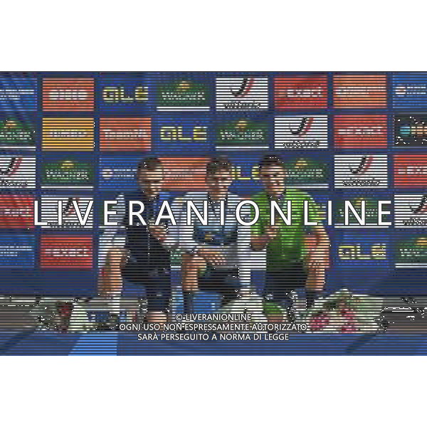 23-09-2023 European Championships Junior; 2023, Slovenia; 2023, France; Ravbar, Anze; Grisel, Matys; Erzen, Zak; Col Du Vam; ©SIROTTI/AGENZIA ALDO LIVERANI SAS