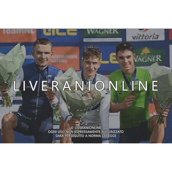 23-09-2023 European Championships Junior; 2023, Slovenia; 2023, France; Ravbar, Anze; Grisel, Matys; Erzen, Zak; Col Du Vam; ©SIROTTI/AGENZIA ALDO LIVERANI SAS