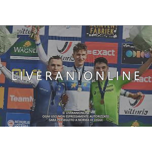 23-09-2023 European Championships Junior; 2023, Slovenia; 2023, France; Ravbar, Anze; Grisel, Matys; Erzen, Zak; Col Du Vam; ©SIROTTI/AGENZIA ALDO LIVERANI SAS