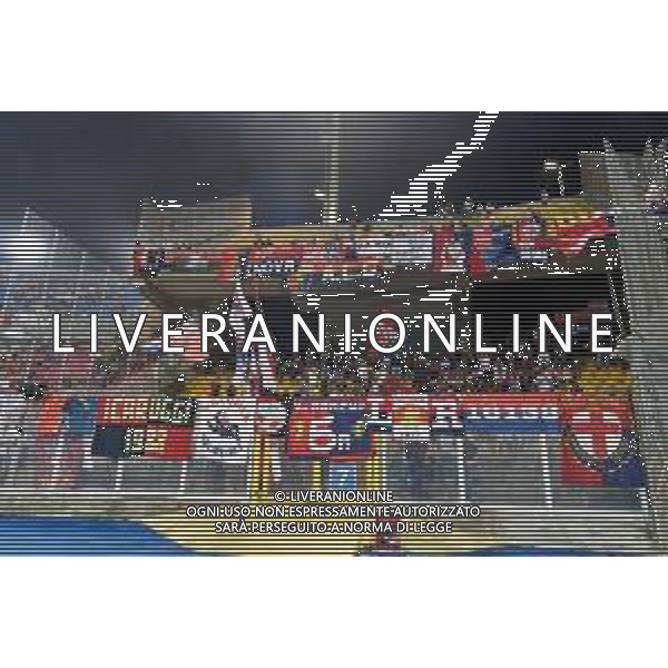 Supporters of Genoa CFC during the Italian soccer Serie A match US Lecce vs Genoa CFC on September 22, 2023 at Via del Mare Stadium in Lecce, Italy. Photo by Emmanuele Mastrodonato/ag. Aldo Liverani sas ©Emmanuele Mastrodonato/AGENZIA ALDO LIVERANI SAS