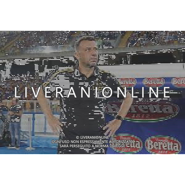 coach Roberto D’Aversa (US Lecce) during the Italian soccer Serie A match US Lecce vs Genoa CFC on September 22, 2023 at Via del Mare Stadium in Lecce, Italy. Photo by Emmanuele Mastrodonato/ag. Aldo Liverani sas ©Emmanuele Mastrodonato/AGENZIA ALDO LIVERANI SAS