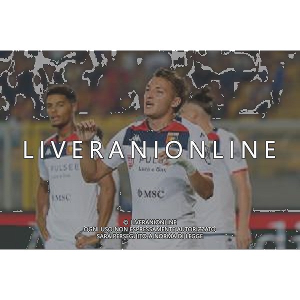 Mateo Retegui (Genoa CFC) during the Italian soccer Serie A match US Lecce vs Genoa CFC on September 22, 2023 at Via del Mare Stadium in Lecce, Italy. Photo by Emmanuele Mastrodonato/ag. Aldo Liverani sas ©Emmanuele Mastrodonato/AGENZIA ALDO LIVERANI SAS