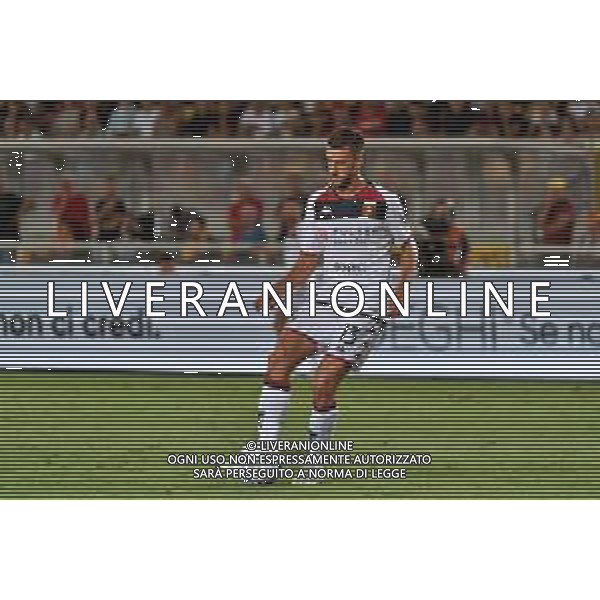 Mattia Bani (Genoa CFC) during the Italian soccer Serie A match US Lecce vs Genoa CFC on September 22, 2023 at Via del Mare Stadium in Lecce, Italy. Photo by Emmanuele Mastrodonato/ag. Aldo Liverani sas ©Emmanuele Mastrodonato/AGENZIA ALDO LIVERANI SAS