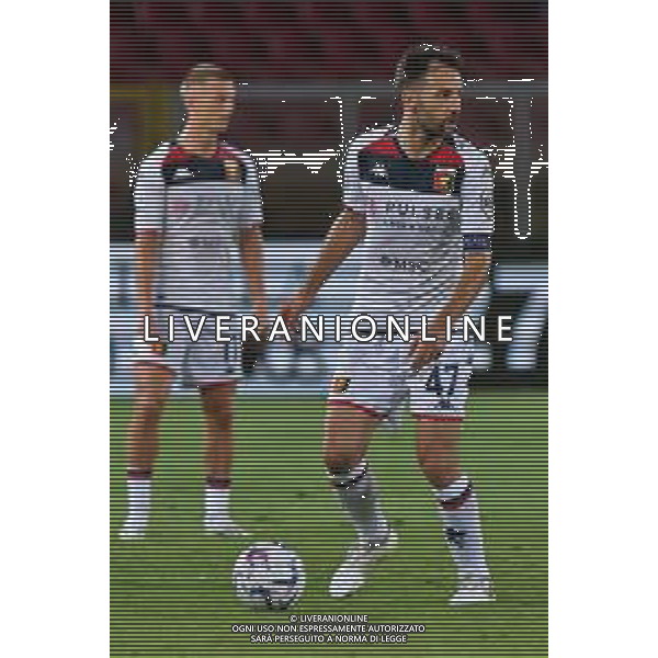 Milan Badelj (Genoa CFC) during the Italian soccer Serie A match US Lecce vs Genoa CFC on September 22, 2023 at Via del Mare Stadium in Lecce, Italy. Photo by Emmanuele Mastrodonato/ag. Aldo Liverani sas ©Emmanuele Mastrodonato/AGENZIA ALDO LIVERANI SAS