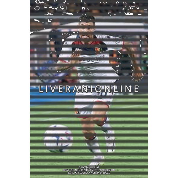 Stefano Sabelli (Genoa CFC) during the Italian soccer Serie A match US Lecce vs Genoa CFC on September 22, 2023 at Via del Mare Stadium in Lecce, Italy. Photo by Emmanuele Mastrodonato/ag. Aldo Liverani sas ©Emmanuele Mastrodonato/AGENZIA ALDO LIVERANI SAS