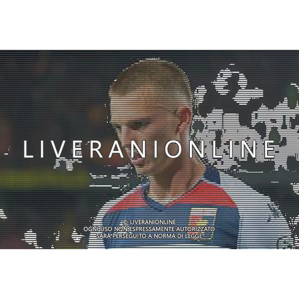 Albert Gudmundsson (Genoa CFC) during the Italian soccer Serie A match US Lecce vs Genoa CFC on September 22, 2023 at Via del Mare Stadium in Lecce, Italy. Photo by Emmanuele Mastrodonato/ag. Aldo Liverani sas ©Emmanuele Mastrodonato/AGENZIA ALDO LIVERANI SAS