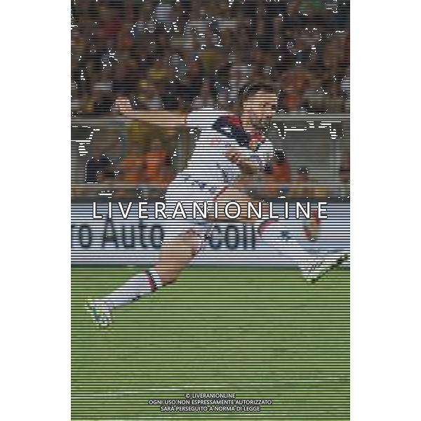 Milan Badelj (Genoa CFC) during the Italian soccer Serie A match US Lecce vs Genoa CFC on September 22, 2023 at Via del Mare Stadium in Lecce, Italy. Photo by Emmanuele Mastrodonato/ag. Aldo Liverani sas ©Emmanuele Mastrodonato/AGENZIA ALDO LIVERANI SAS