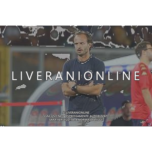 coach Alberto Gilardino (Genoa CFC) during the Italian soccer Serie A match US Lecce vs Genoa CFC on September 22, 2023 at Via del Mare Stadium in Lecce, Italy. Photo by Emmanuele Mastrodonato/ag. Aldo Liverani sas ©Emmanuele Mastrodonato/AGENZIA ALDO LIVERANI SAS