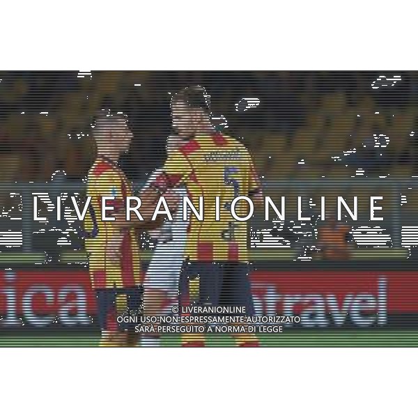 Ylber Ramadani (US Lecce) and Marin Pongracic (US Lecce) during the Italian soccer Serie A match US Lecce vs Genoa CFC on September 22, 2023 at Via del Mare Stadium in Lecce, Italy. Photo by Emmanuele Mastrodonato/ag. Aldo Liverani sas ©Emmanuele Mastrodonato/AGENZIA ALDO LIVERANI SAS