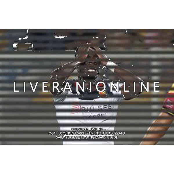 Caleb Ekuban (Genoa CFC) disappointment during the Italian soccer Serie A match US Lecce vs Genoa CFC on September 22, 2023 at Via del Mare Stadium in Lecce, Italy. Photo by Emmanuele Mastrodonato/ag. Aldo Liverani sas ©Emmanuele Mastrodonato/AGENZIA ALDO LIVERANI SAS