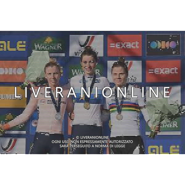 23-09-2023 European Championships Elite Women; 2023, Olanda; 2023, Belgium; Bredewold, Mischa; Wiebes, Lorena; Kopecky, Lotte; Col Du Vam; FOTO STEFANO SIROTTI-AG ALDO LIVERANI SAS