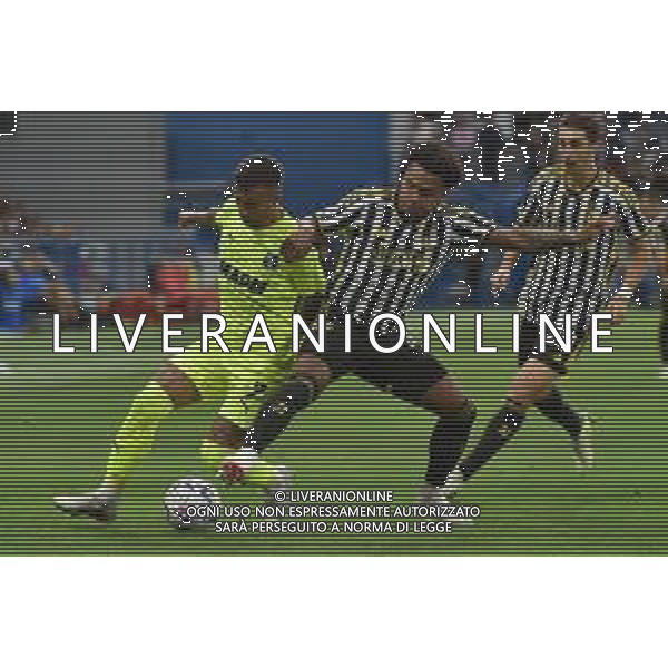 Sassuolo vs Juventus nella foto Matheus Henrique (Sassuolo) e Weston McKennie (Juventus) Reggio Emilia 23-09-2023 Mapei Stadium - Stadio Città del Tricolore Campionato Serie A TIM - 5a giornata foto Roberto Garavaglia/ag. Aldo Liverani sas /AGENZIA ALDO LIVERANI SAS