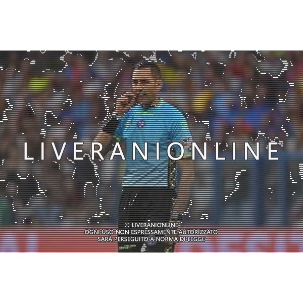 Sassuolo vs Juventus nella foto l\'arbitro Andrea Colombo di Como Reggio Emilia 23-09-2023 Mapei Stadium - Stadio Città del Tricolore Campionato Serie A TIM - 5a giornata foto Roberto Garavaglia/ag. Aldo Liverani sas /AGENZIA ALDO LIVERANI SAS