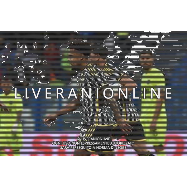 Sassuolo vs Juventus nella foto Weston McKennie (Juventus) esulta dopo il gol dell\'1 a 1 Reggio Emilia 23-09-2023 Mapei Stadium - Stadio Città del Tricolore Campionato Serie A TIM - 5a giornata foto Roberto Garavaglia/ag. Aldo Liverani sas /AGENZIA ALDO LIVERANI SAS