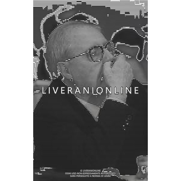 NEG-RETROSPETTIVA GIUSEPPE SARAGAT POLITICO NELLA FOTO GIUSEPPE SARAGAT A ROMA NELL\'ANNO 1976 AG ALDO LIVERANI SAS 