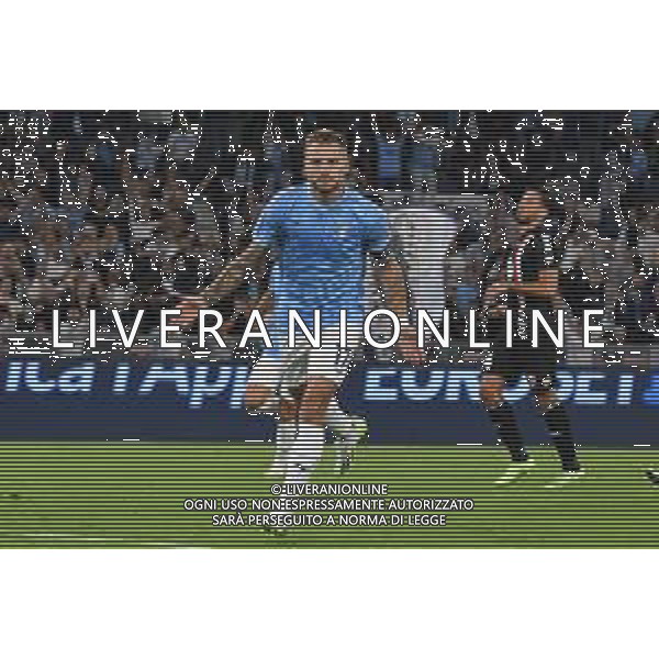 LAZIO - MONZA Campionato Calcio Serie A Tim 23.09.2023 Stadio Olimpico Roma 23 Settembre 2023 Nella foto: esultanza Ciro Immobile dopo gol ©Andrea Rosito /AGENZIA ALDO LIVERANI SAS