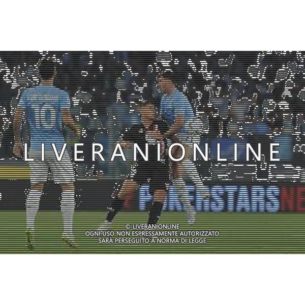Lazio vs Monza - Campionato Serie A - 5 giornata - Stadio Olimpico - Roma 23-09-2023 nella foto Colombo e Romagnoli alessio ©Federico Gaetano /AGENZIA ALDO LIVERANI SAS