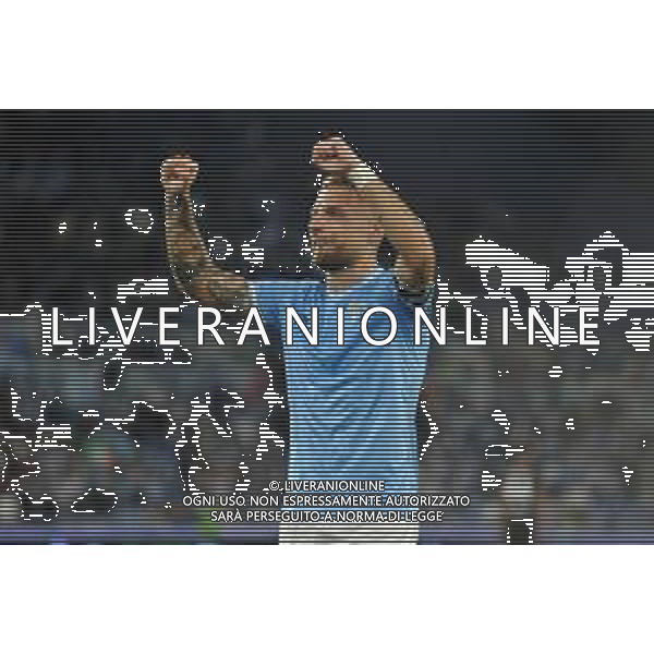 Lazio vs Monza - Campionato Serie A - 5 giornata - Stadio Olimpico - Roma 23-09-2023 nella foto Esultanza dopo il gol di ciro Immobile ©Federico Gaetano /AGENZIA ALDO LIVERANI SAS