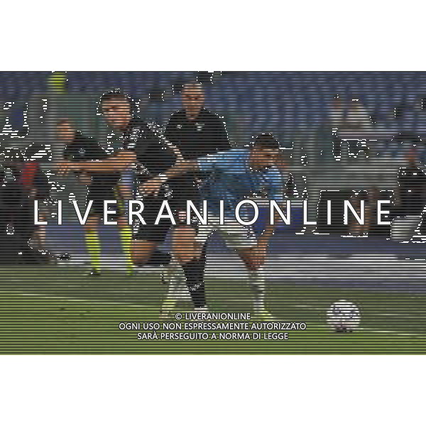 Lazio vs Monza - Campionato Serie A - 5 giornata - Stadio Olimpico - Roma 23-09-2023 nella foto Colombo e Zaccagni ©Federico Gaetano /AGENZIA ALDO LIVERANI SAS