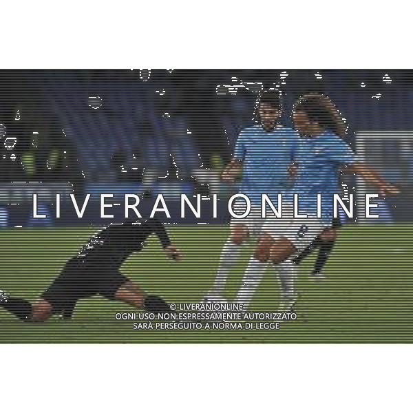 Lazio vs Monza - Campionato Serie A - 5 giornata - Stadio Olimpico - Roma 23-09-2023 nella foto Guendouzi e Izzo ©Federico Gaetano /AGENZIA ALDO LIVERANI SAS