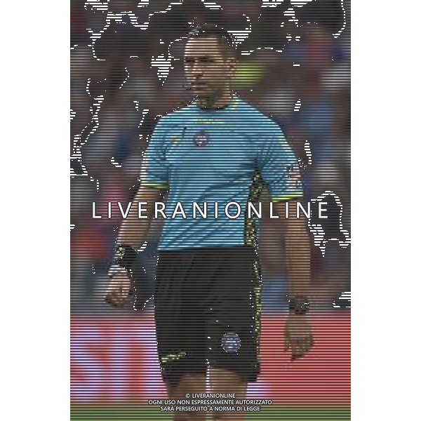 Sassuolo vs Juventus nella foto l\'arbitro Andrea Colombo di Como Reggio Emilia 23-09-2023 Mapei Stadium - Stadio Città del Tricolore Campionato Serie A TIM - 5a giornata foto Roberto Garavaglia/ag. Aldo Liverani sas/ AGENZIA ALDO LIVERANI SAS