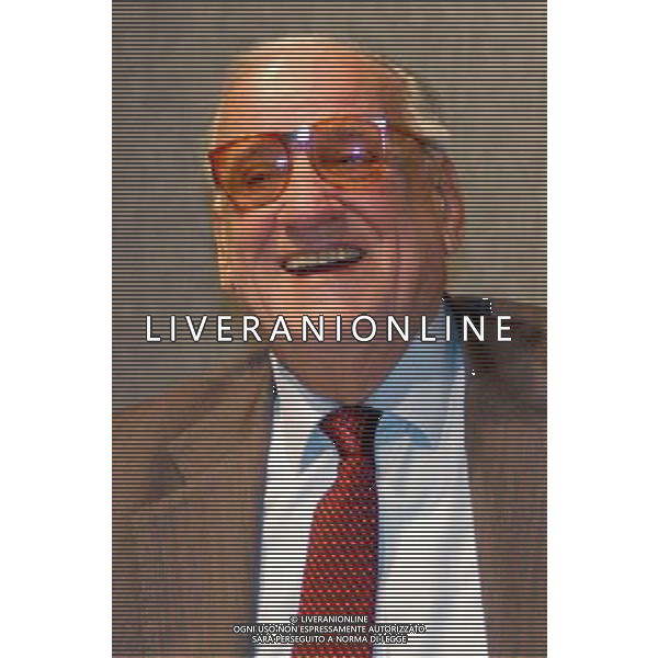 Genova, 02/12/2005 Presentazione ai tifosi Fondazione Genoa Nella foto: Alfredo Biondi ph: alessandro pintimalli / ag aldo liverani s.a.s.