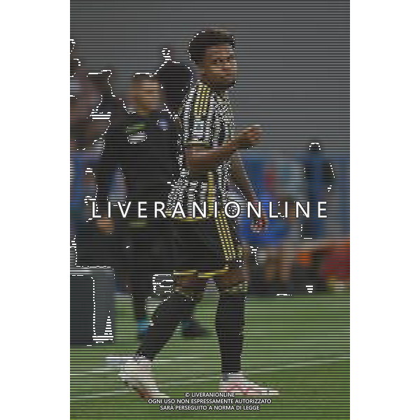 Sassuolo vs Juventus nella foto Weston McKennie (Juventus) Reggio Emilia 23-09-2023 Mapei Stadium - Stadio Città del Tricolore Campionato Serie A TIM - 5a giornata foto Roberto Garavaglia/ag. Aldo Liverani sas/ AGENZIA ALDO LIVERANI SAS
