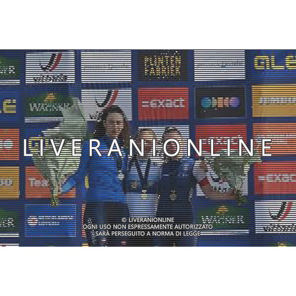 24-09-2023 European Championships Junior Women; 2023, Belgium; 2023, Italia; 2023, France; Moors, Fleur; Venturelli, Federica; Tabu, Leane; Col Du Vam; FOTO STEFANO-SIROTTI-AG ALDO LIVERANI SAS