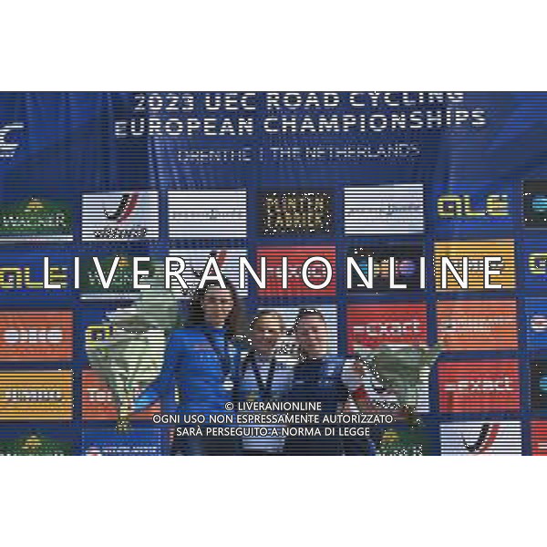 24-09-2023 European Championships Junior Women; 2023, Belgium; 2023, Italia; 2023, France; Moors, Fleur; Venturelli, Federica; Tabu, Leane; Col Du Vam; FOTO STEFANO-SIROTTI-AG ALDO LIVERANI SAS