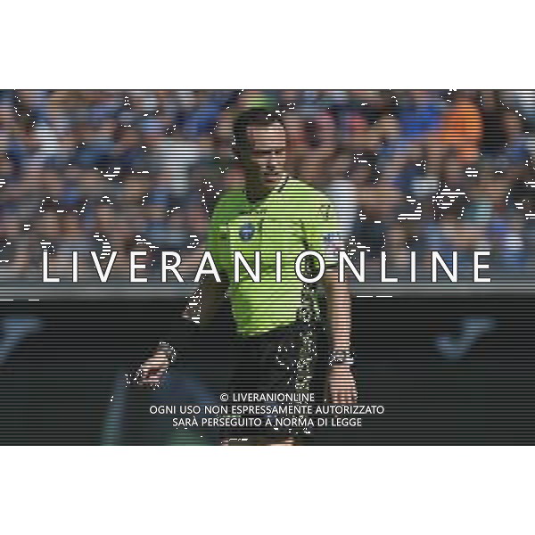 TVRG Atalanta vs Cagliari nella foto l\'arbitro Ermanno Feliciani di Teramo Bergamo 24-09-2023 Gewiss Stadium - Stadio Atleti Azzurri d\'Italia Campionato Serie A TIM - 5a giornata foto Roberto Garavaglia/ag. Aldo Liverani sas/ AGENZIA ALDO LIVERANI SAS