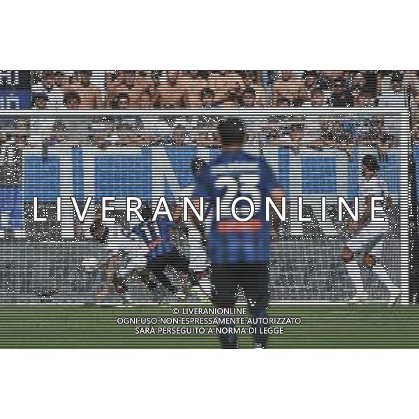 TVRG Atalanta vs Cagliari nella foto Ademola Lookman (Atalanta) segna il gol dell\'1 a 0 Bergamo 24-09-2023 Gewiss Stadium - Stadio Atleti Azzurri d\'Italia Campionato Serie A TIM - 5a giornata foto Roberto Garavaglia/ag. Aldo Liverani sas/ AGENZIA ALDO LIVERANI SAS