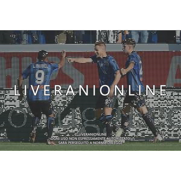 TVRG Atalanta vs Cagliari nella foto esultanza Atalanta dopo il gol del 2 a 0 Bergamo 24-09-2023 Gewiss Stadium - Stadio Atleti Azzurri d\'Italia Campionato Serie A TIM - 5a giornata foto Roberto Garavaglia/ag. Aldo Liverani sas/ AGENZIA ALDO LIVERANI SAS