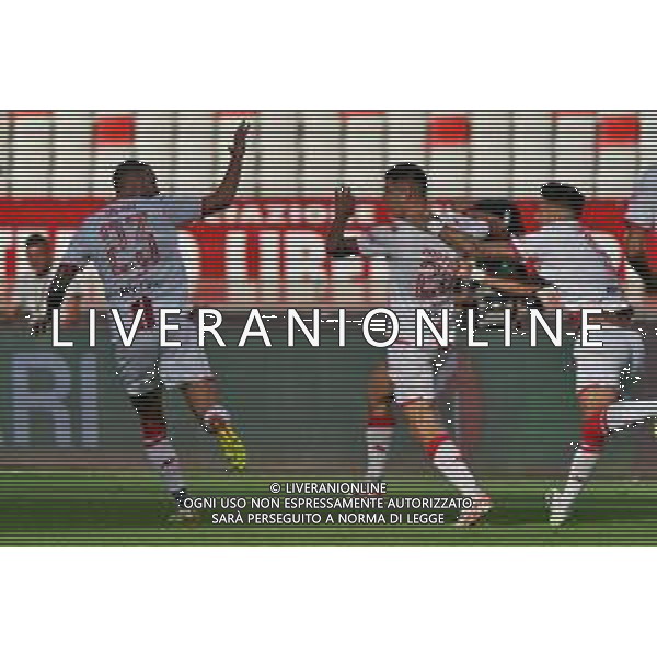 Ilias Koutsoupias (SSC Bari) celebrates after scoring a goal during the Italian Serie B match SSC Bari vs US Catanzaro 1929 on September 24, 2023 at the San Nicola stadium in Bari, Italy. Photo by Emmanuele Mastrodonato/ag. Aldo Liverani sas ©Emanuele Mastrodonato / AGENZIA ALDO LIVERANI SAS