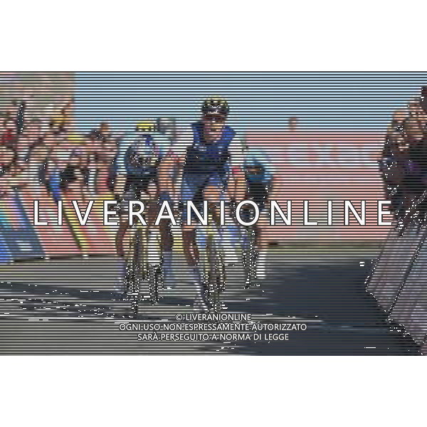 24-09-2023 European Championships Elite; 2023, Jumbo - Visma; Laporte, Christophe; Van Aert, Wout; Col Du Vam;